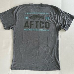 AFTCO Charcoal Graphic Men's Tee